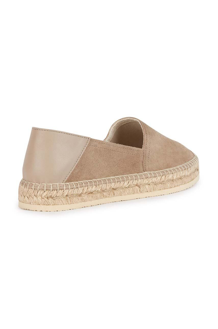 Geox espadrile de piele D LAMPEDUSA - Pled.ro