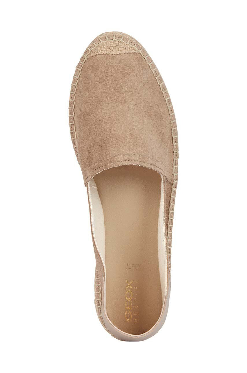 Geox espadrile de piele D LAMPEDUSA - Pled.ro