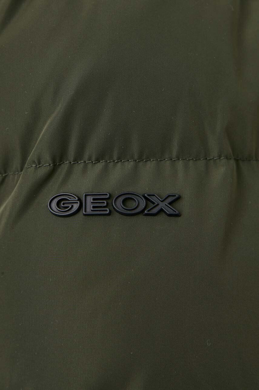 Geox geaca barbati culoarea verde de iarna - Pled.ro