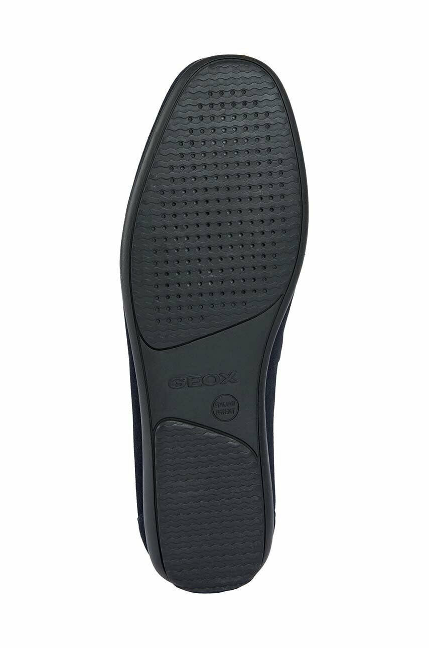 Geox mocasini de piele U ASCANIO A barbati culoarea albastru marin U350WA 00022 C4002 - Pled.ro