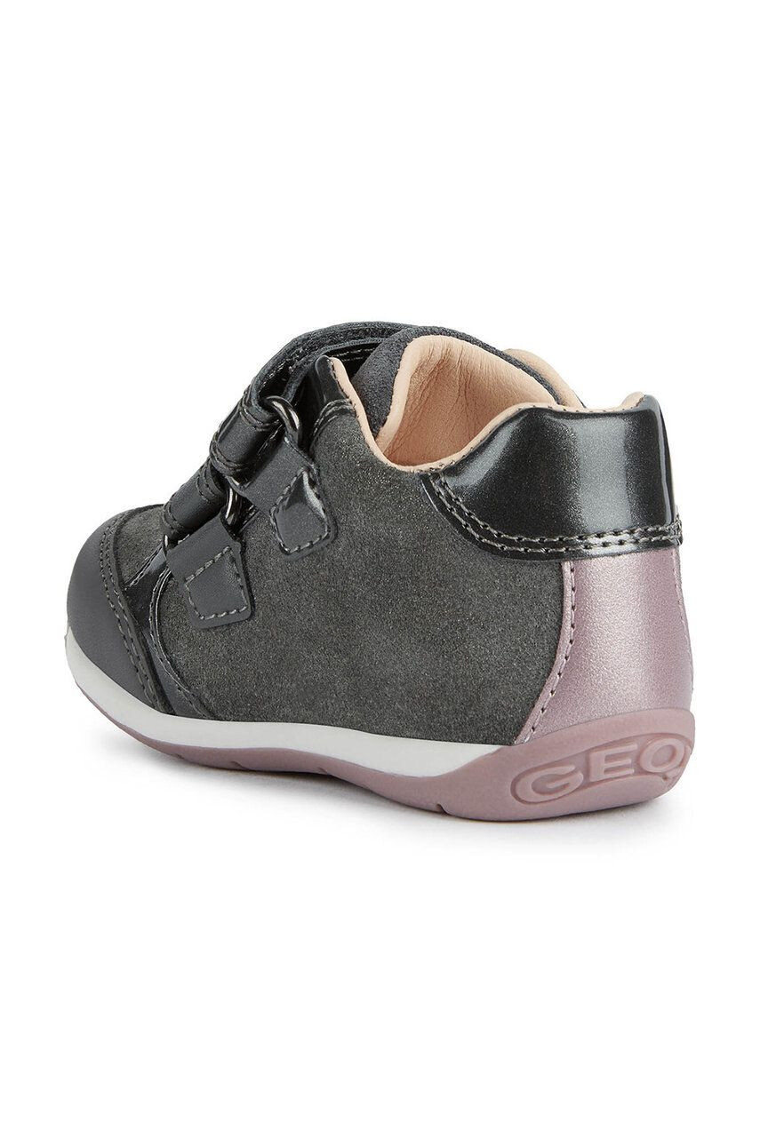 Geox pantofi copii culoarea gri - Pled.ro