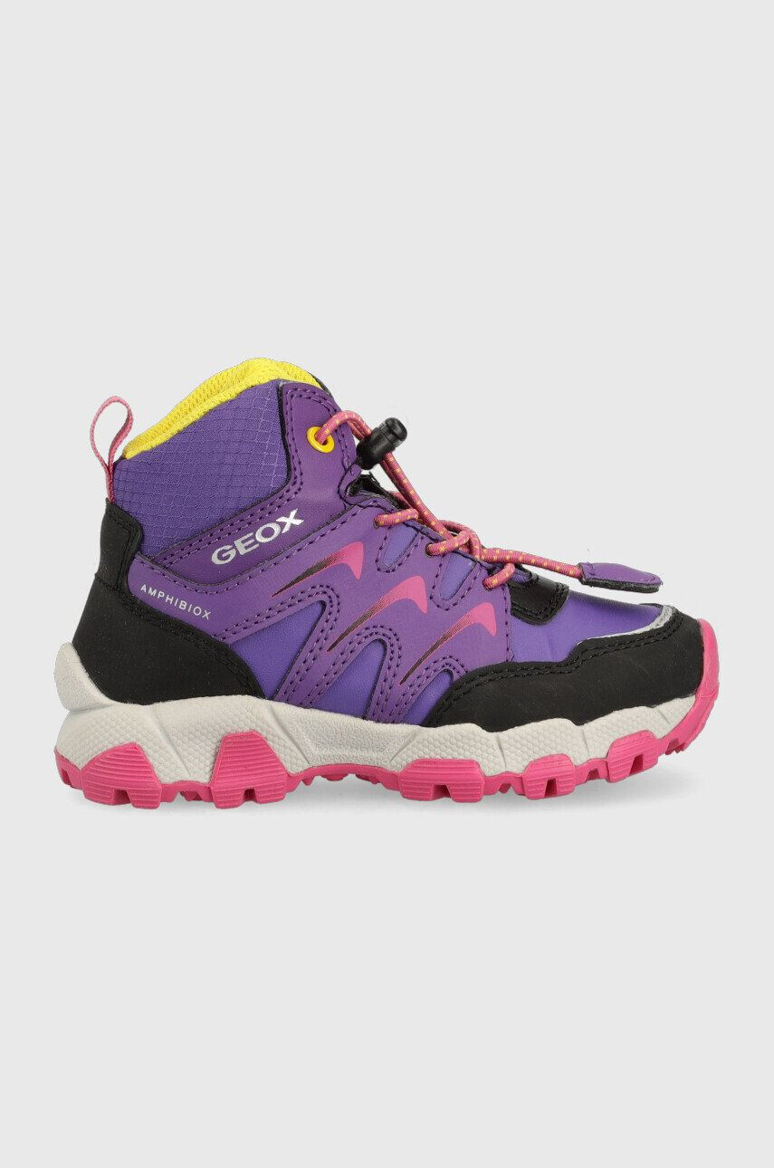 Geox pantofi copii culoarea violet - Pled.ro