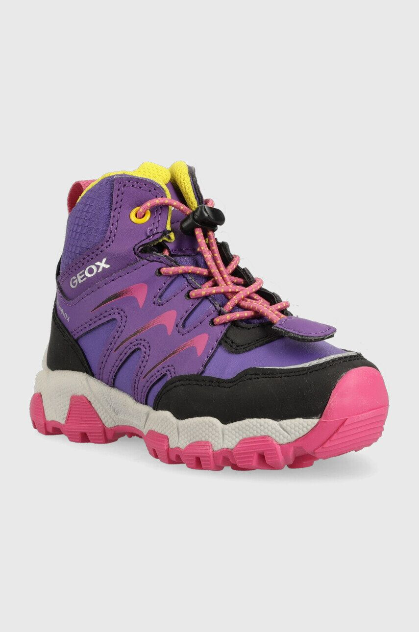 Geox pantofi copii culoarea violet - Pled.ro