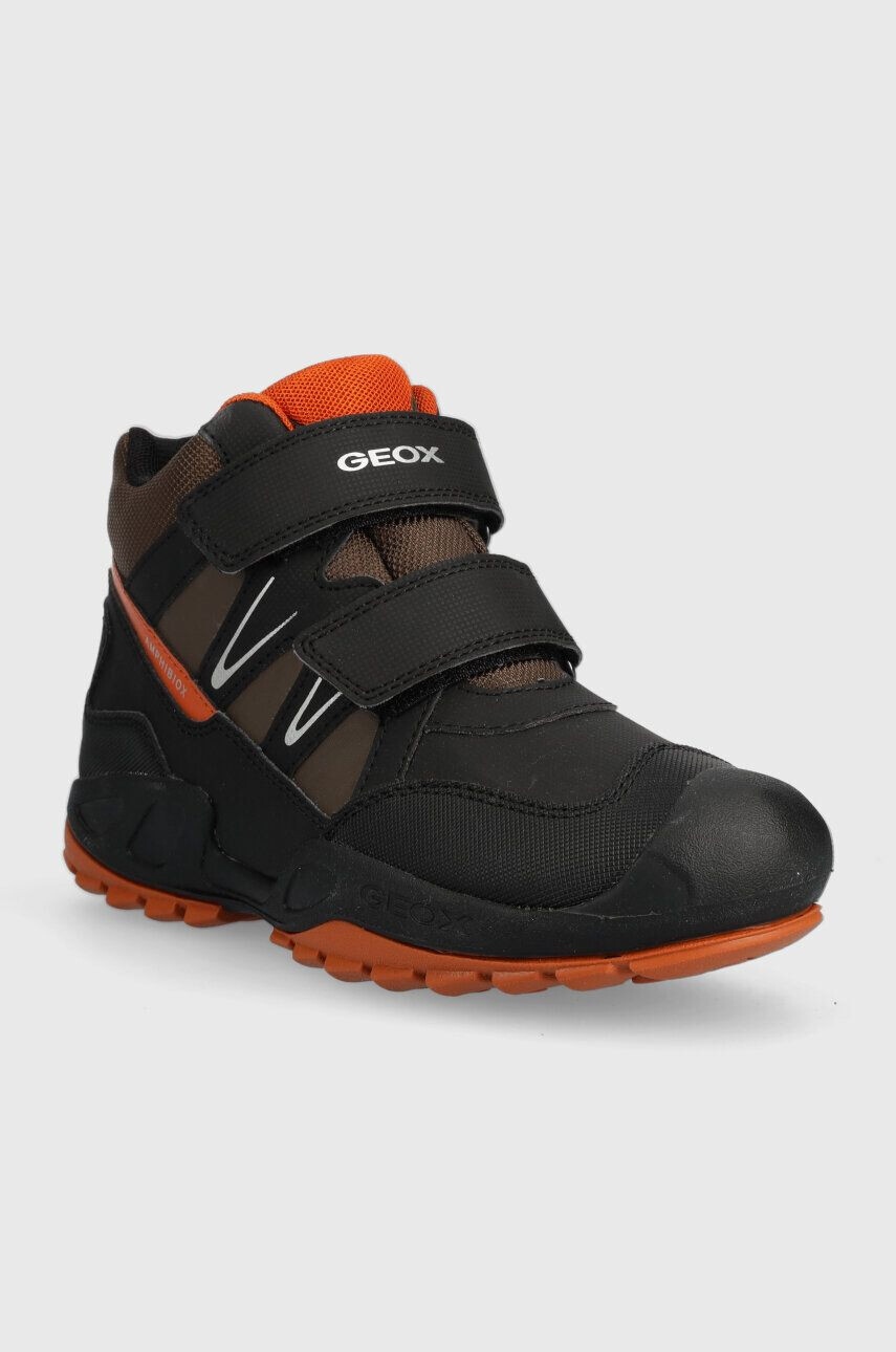 Geox pantofi copii culoarea maro - Pled.ro