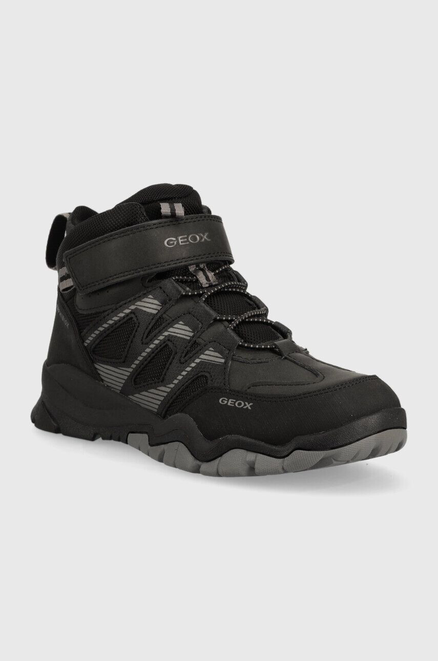 Geox pantofi copii culoarea negru - Pled.ro