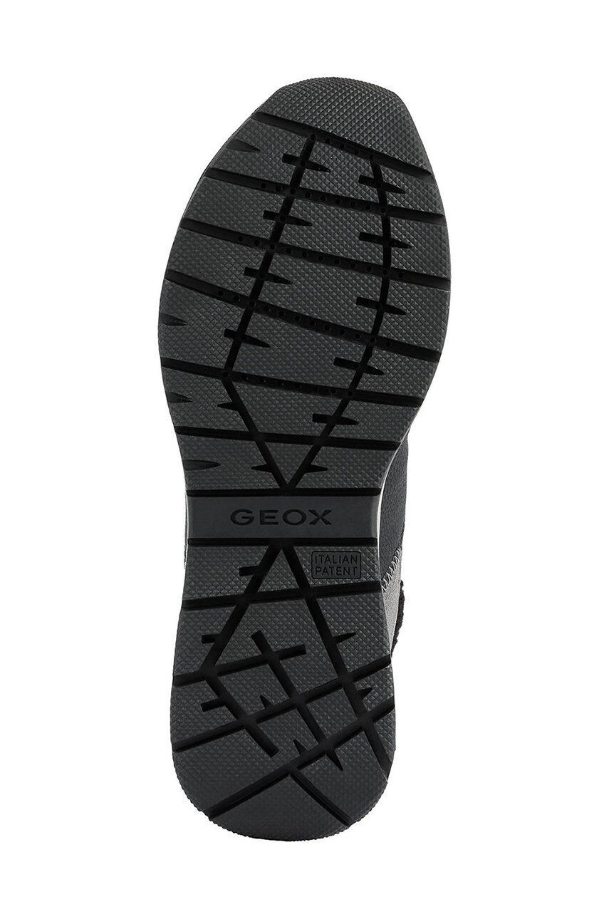 Geox pantofi copii Braies B Abx femei culoarea gri cu toc plat - Pled.ro