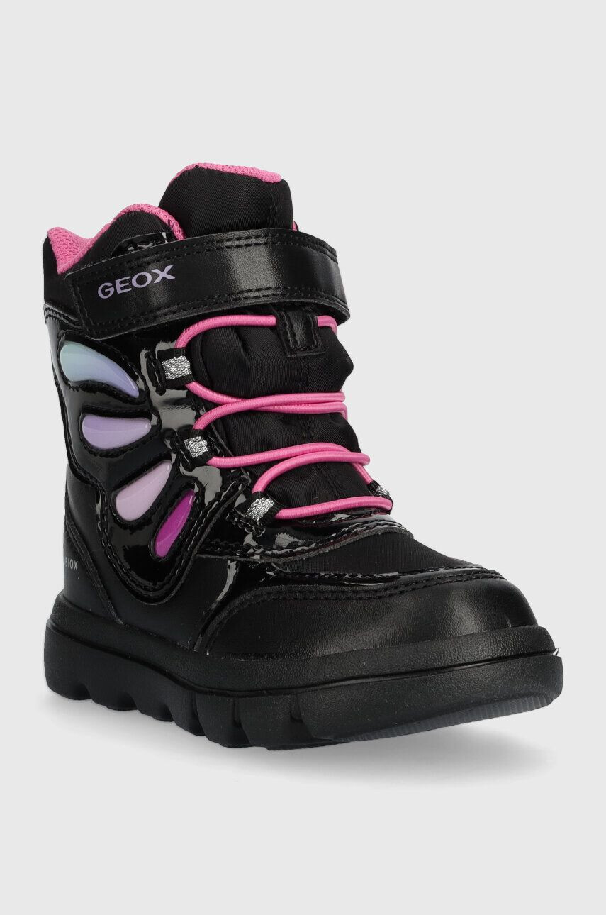 Geox pantofi copii J36HWA 054FU J WILLABOOM culoarea negru - Pled.ro