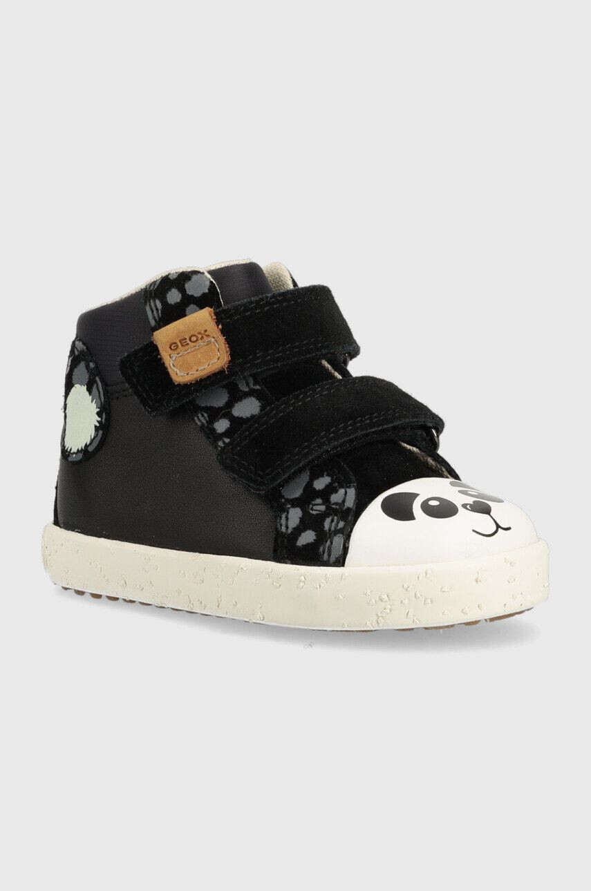 Geox pantofi copii Kilwi culoarea negru - Pled.ro