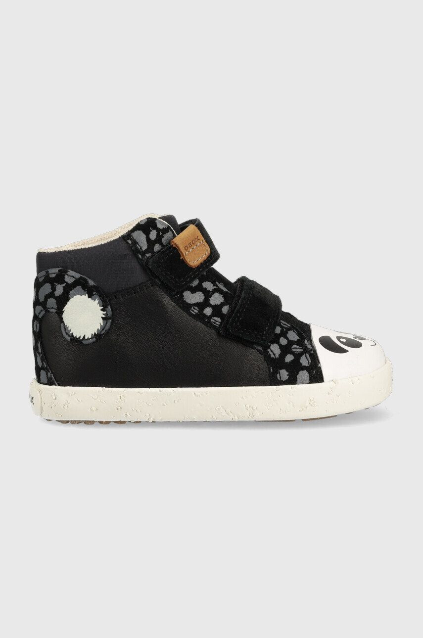 Geox pantofi copii Kilwi culoarea negru - Pled.ro