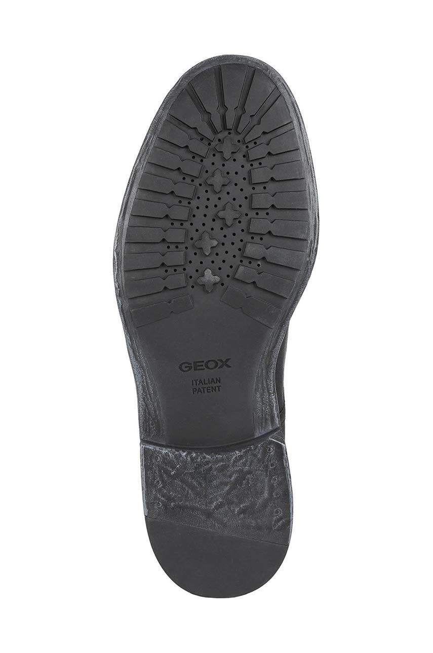 Geox pantofi de piele U AURELIO E barbati culoarea negru U26F7E-000TU-C9999 - Pled.ro