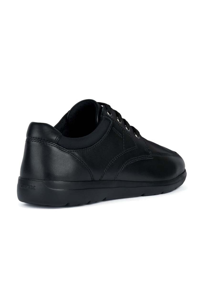 Geox pantofi de piele U LEITAN A barbati culoarea negru U363QA 00085 C9999 - Pled.ro