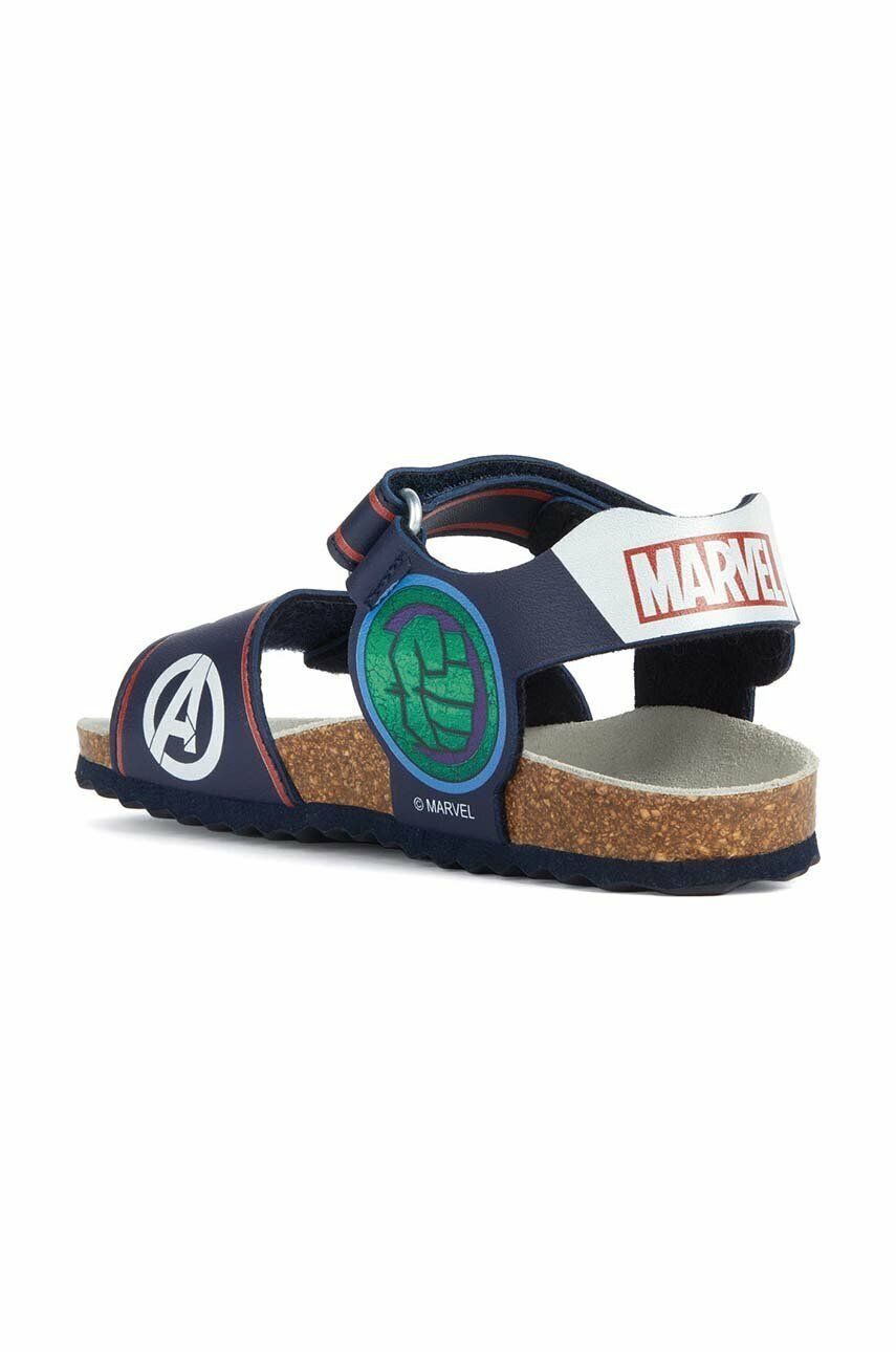 Geox sandale copii x Marvel culoarea albastru marin - Pled.ro