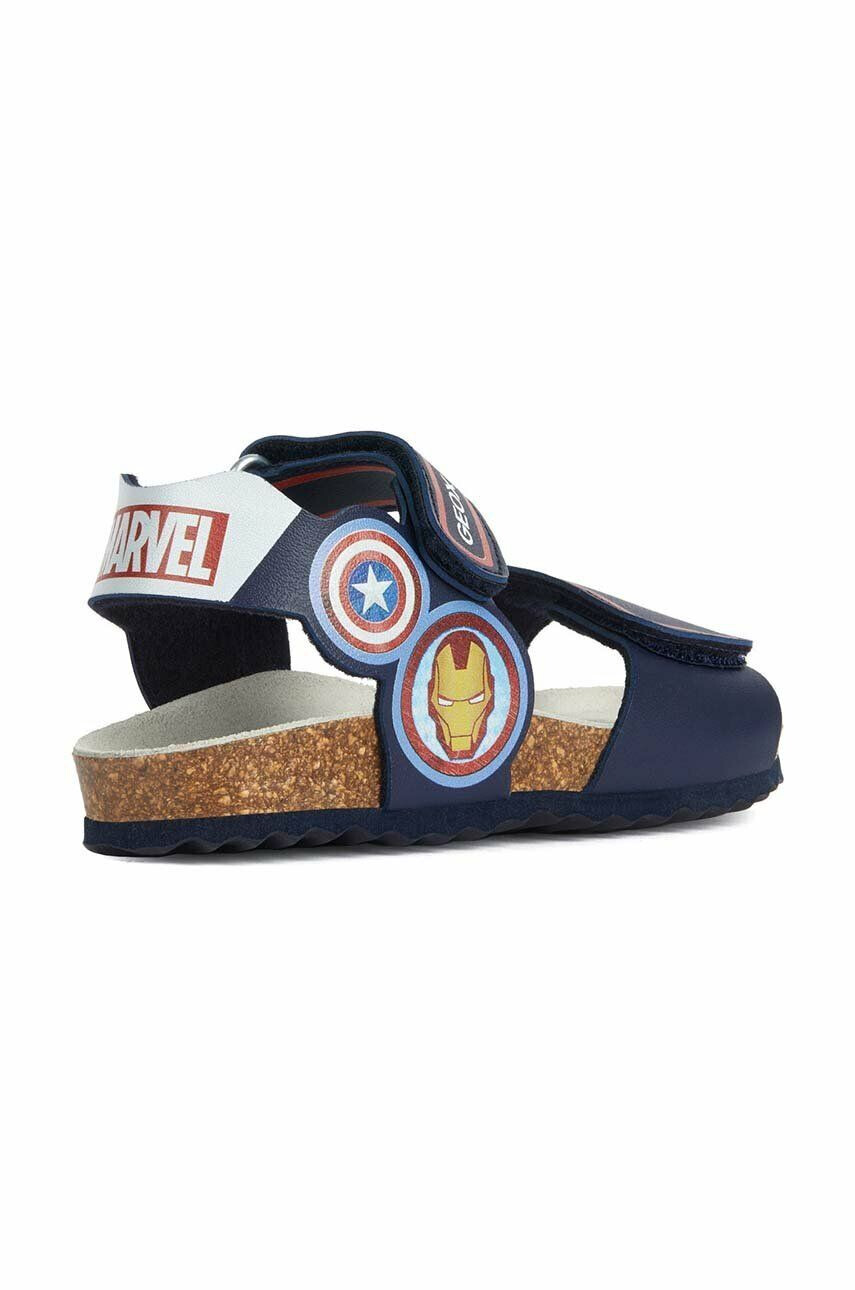 Geox sandale copii x Marvel culoarea albastru marin - Pled.ro