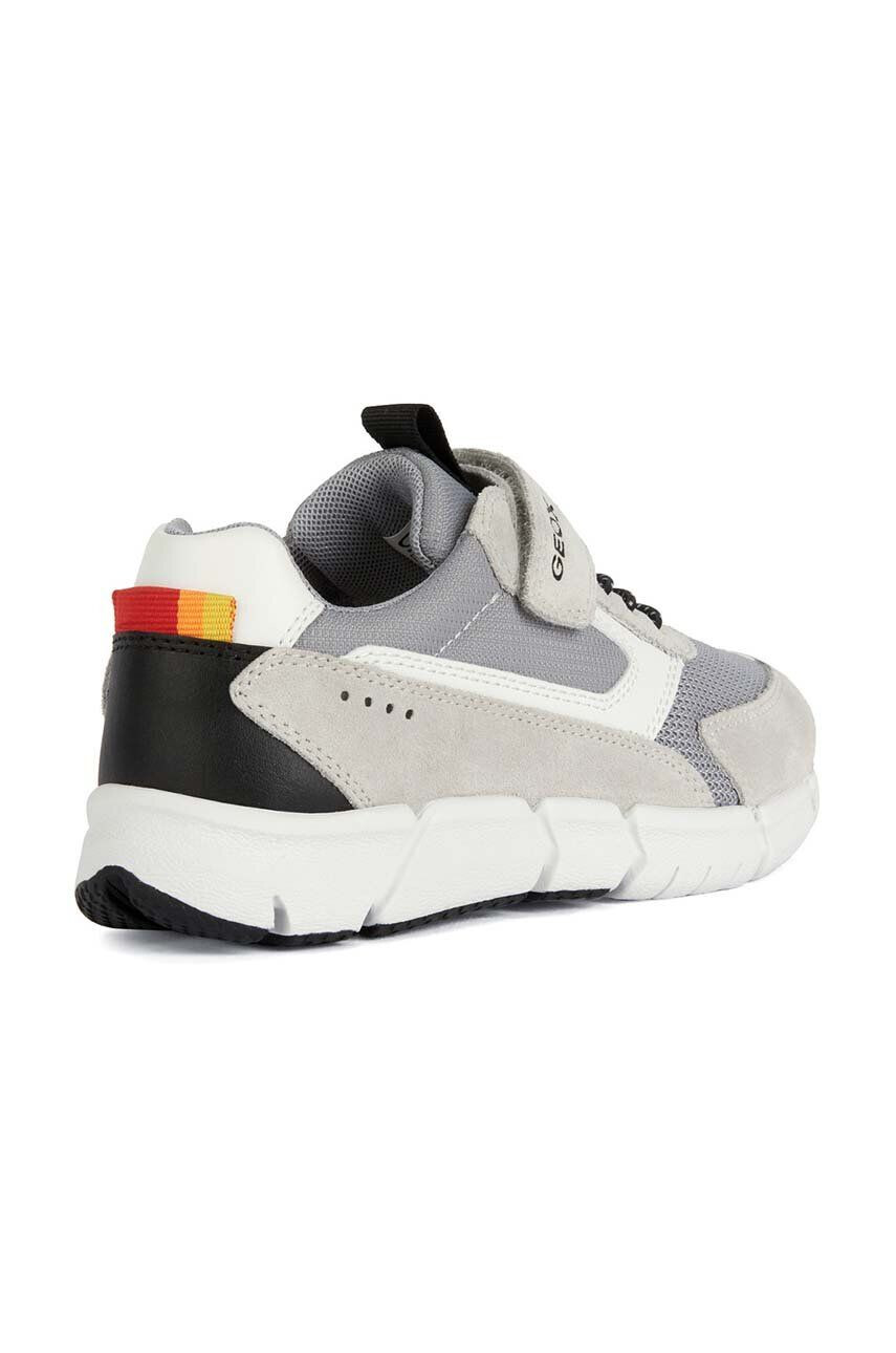 Geox sneakers pentru copii culoarea gri - Pled.ro