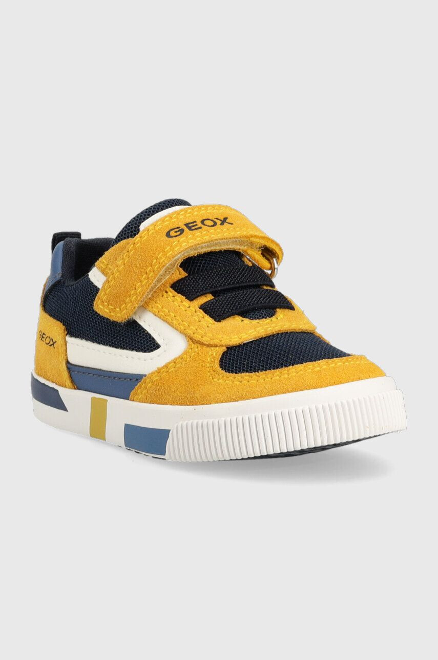 Geox sneakers pentru copii culoarea galben - Pled.ro