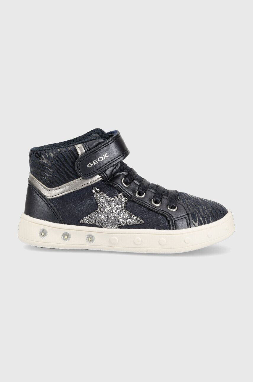 Geox sneakers pentru copii culoarea albastru marin - Pled.ro