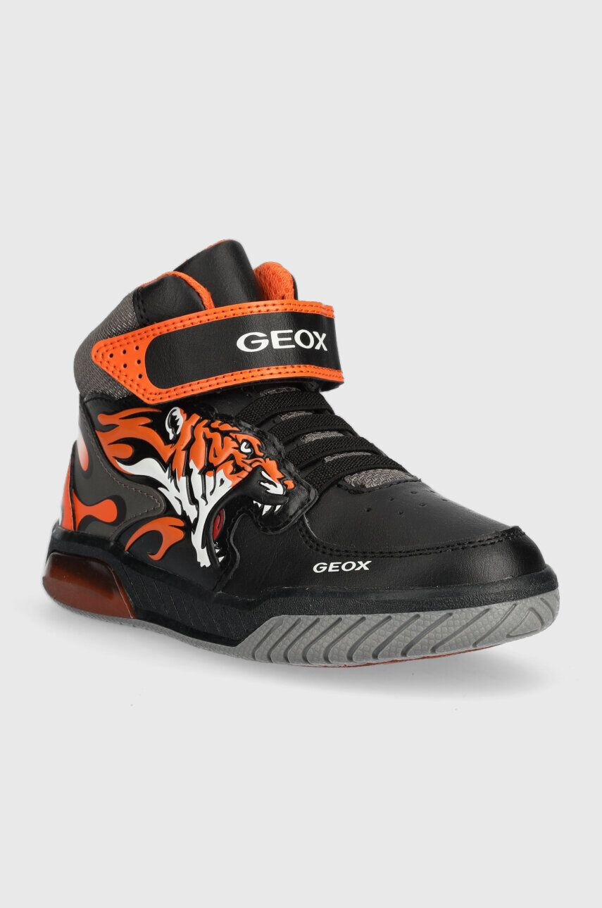 Geox sneakers pentru copii culoarea negru - Pled.ro