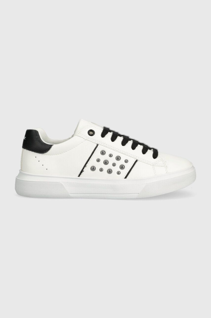 Geox sneakers pentru copii culoarea alb - Pled.ro