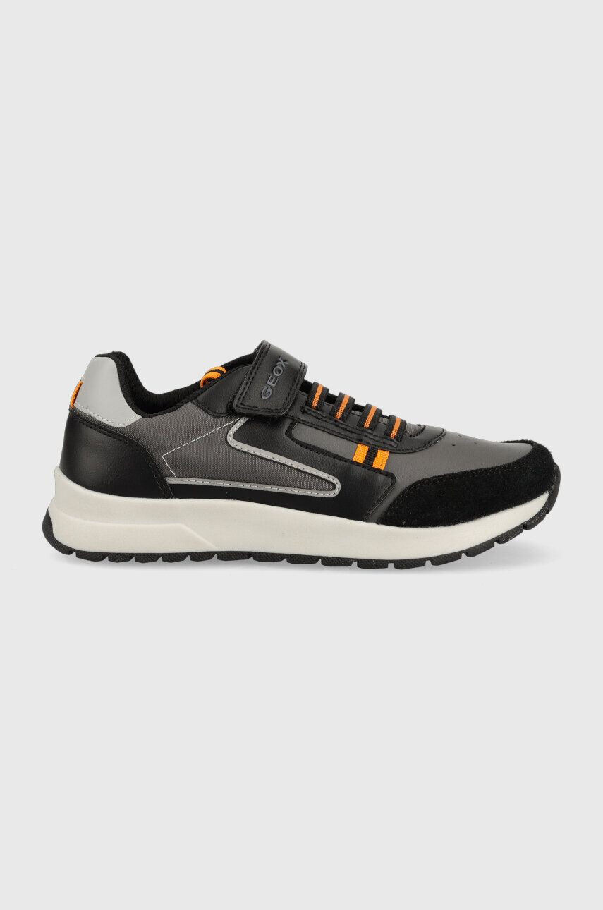 Geox sneakers pentru copii culoarea gri - Pled.ro