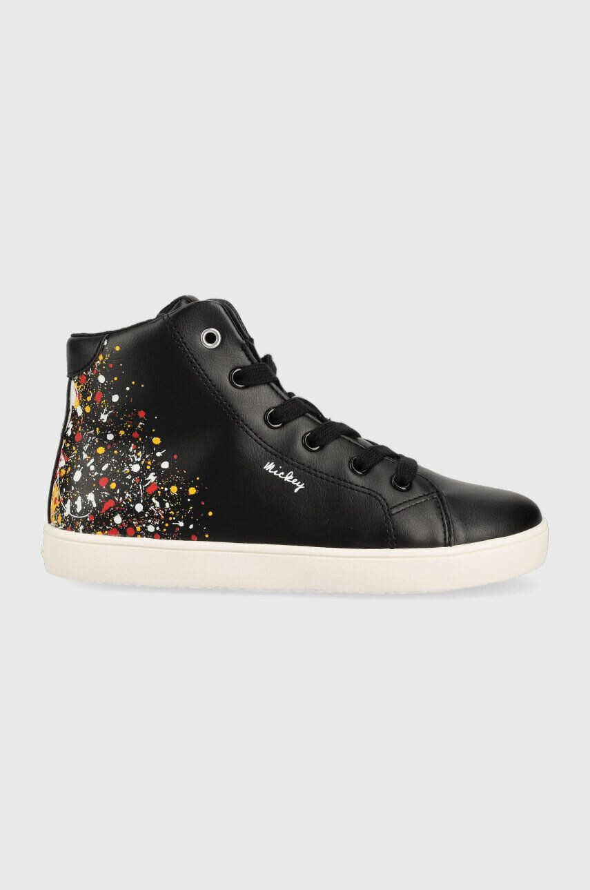 Geox sneakers pentru copii culoarea negru - Pled.ro