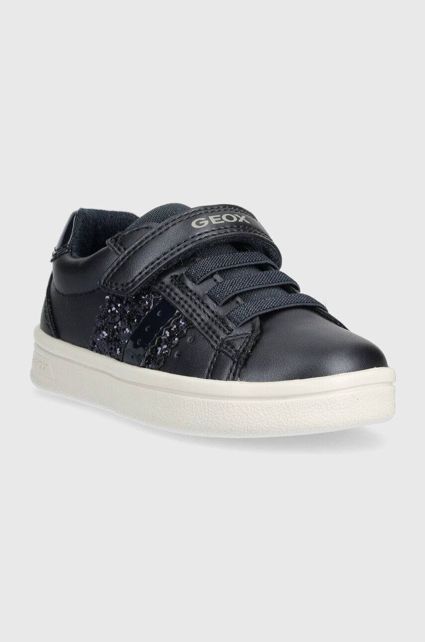 Geox sneakers pentru copii culoarea negru - Pled.ro