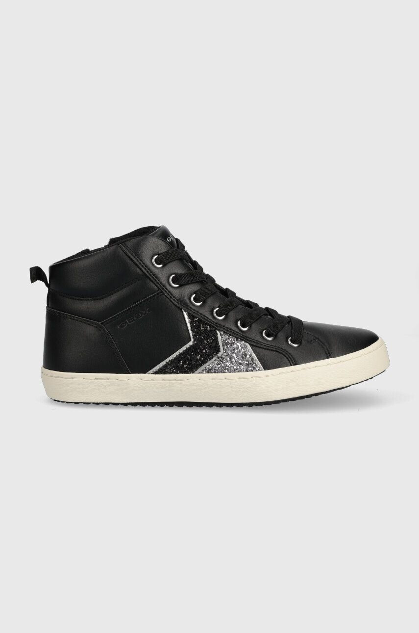 Geox sneakers pentru copii culoarea negru - Pled.ro