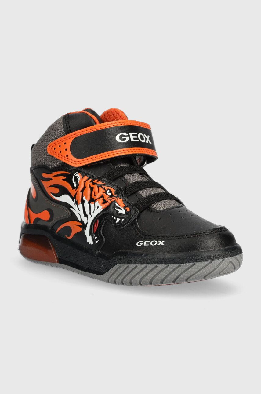 Geox sneakers pentru copii culoarea negru - Pled.ro