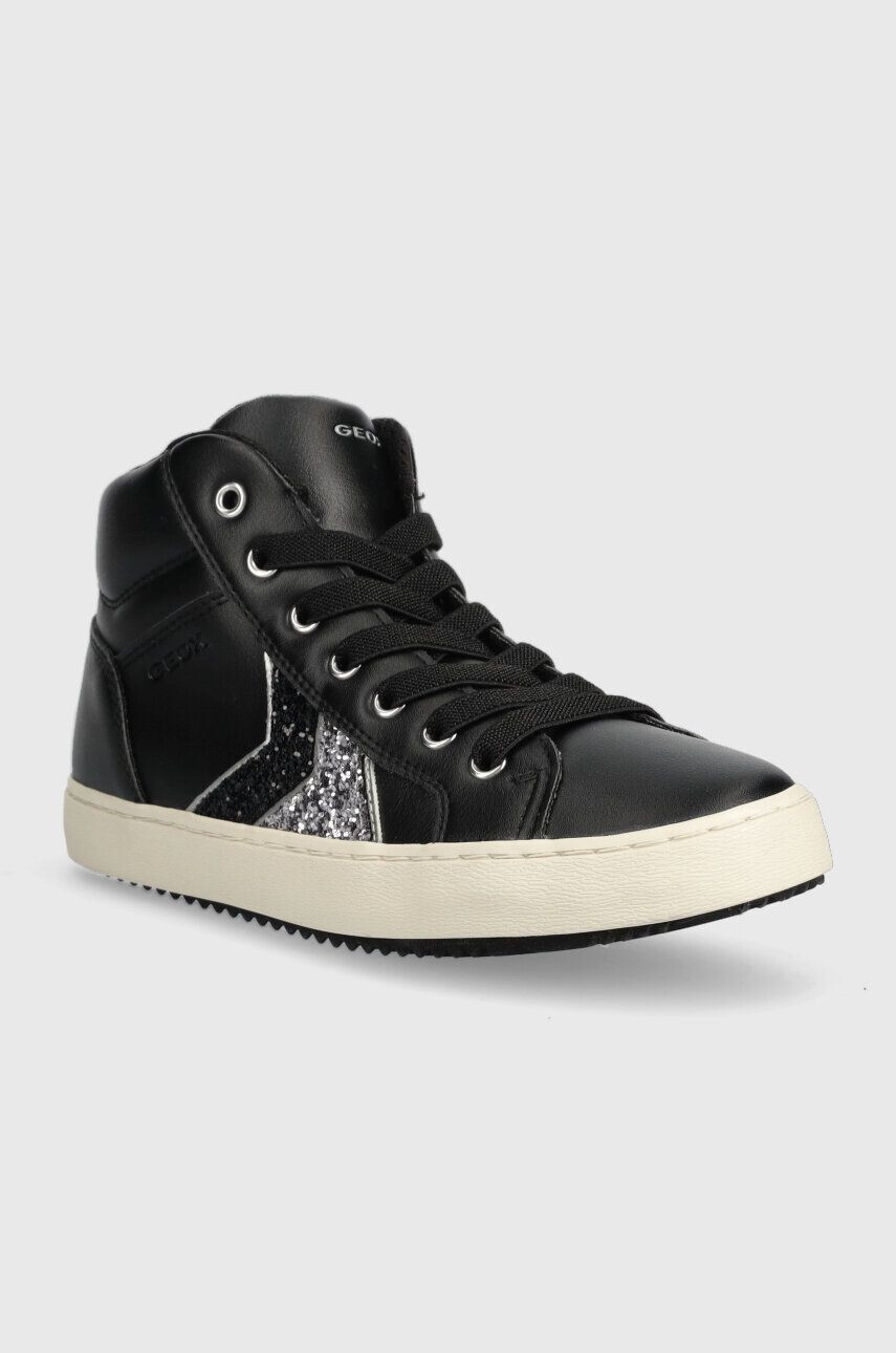 Geox sneakers pentru copii culoarea negru - Pled.ro