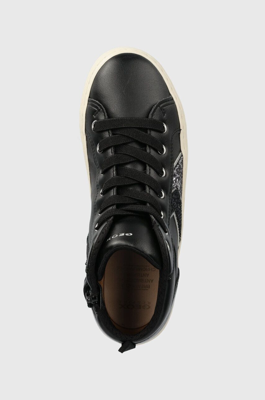 Geox sneakers pentru copii culoarea negru - Pled.ro