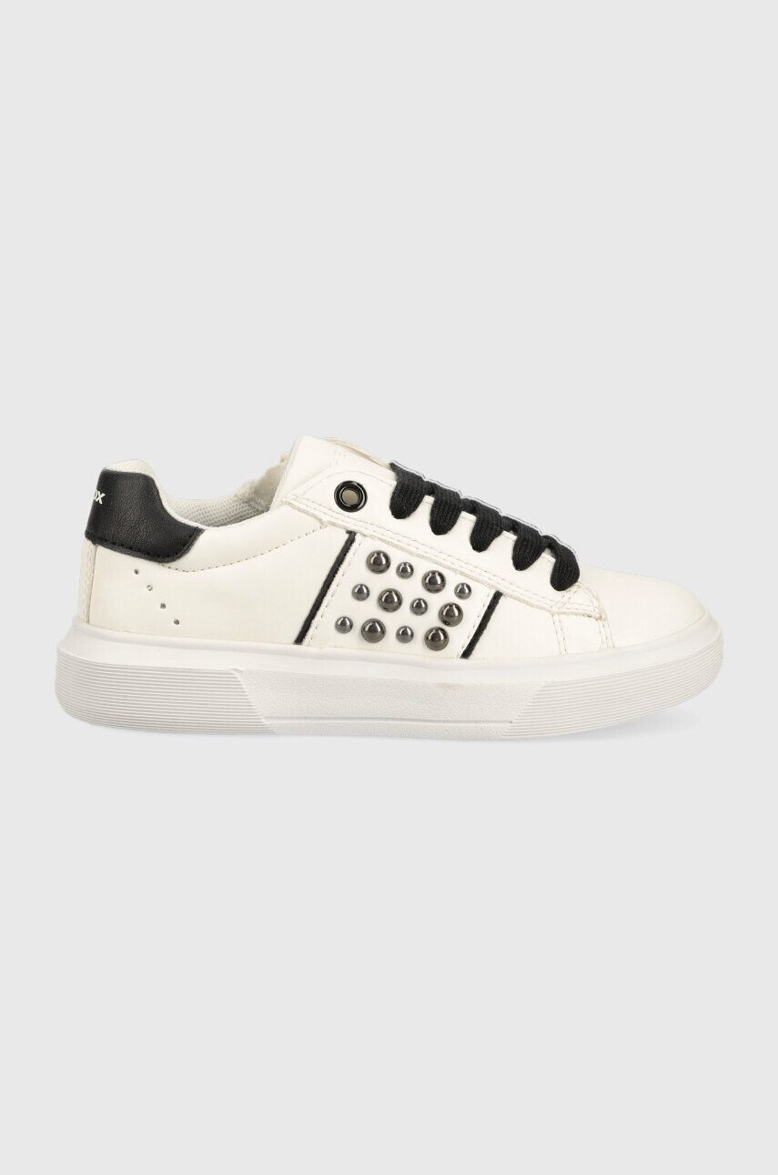 Geox sneakers pentru copii culoarea alb - Pled.ro