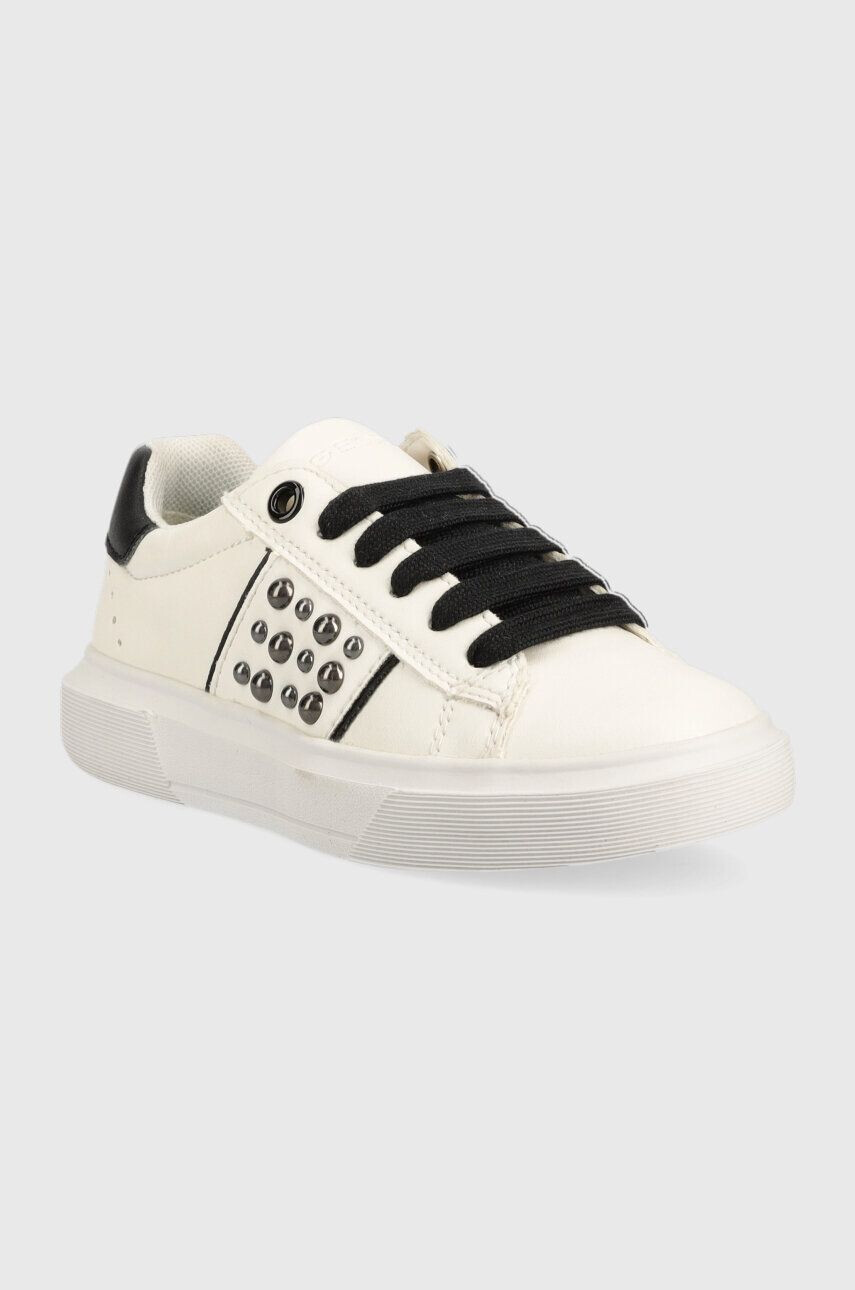 Geox sneakers pentru copii culoarea alb - Pled.ro