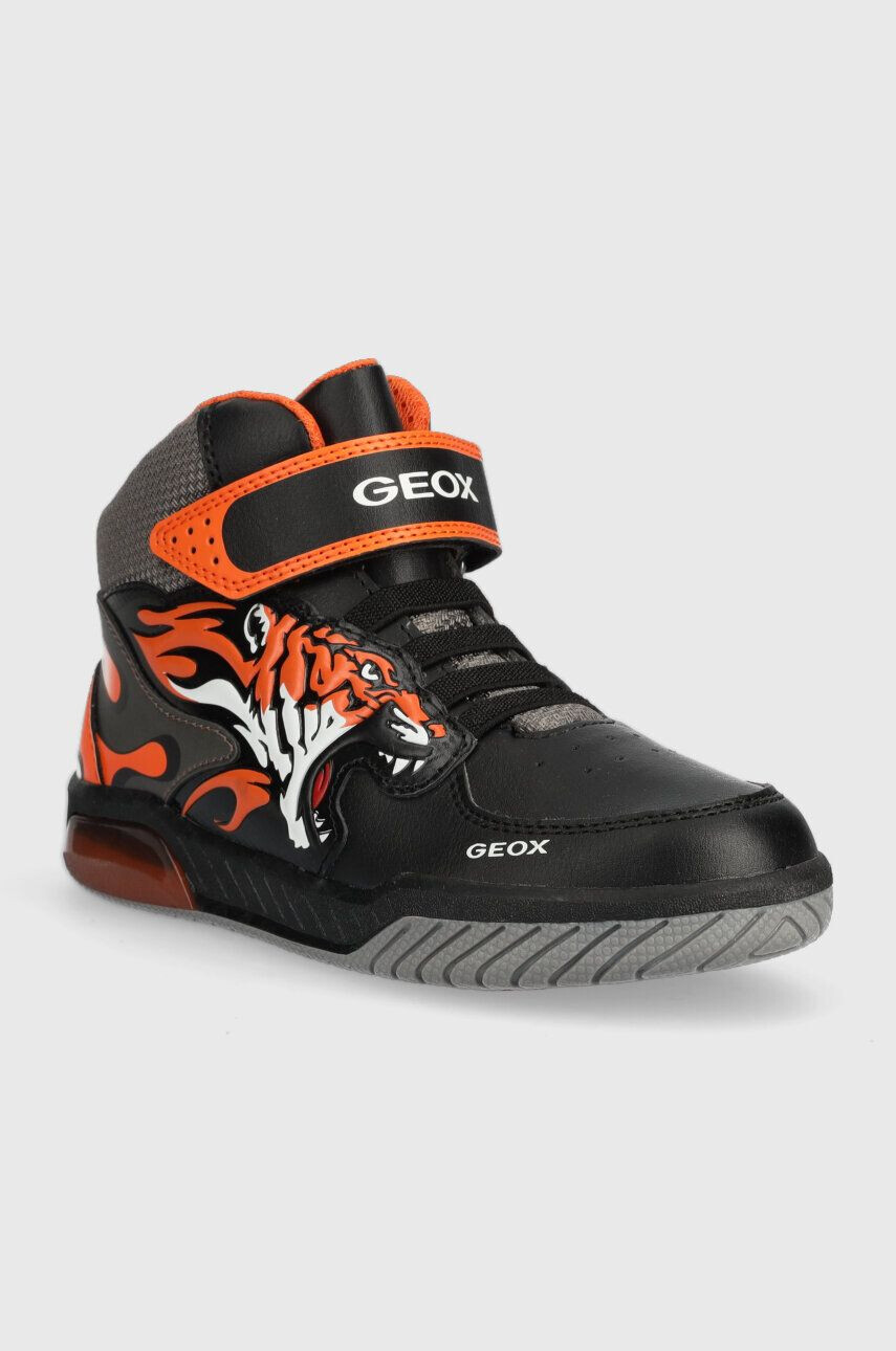 Geox sneakers pentru copii culoarea negru - Pled.ro