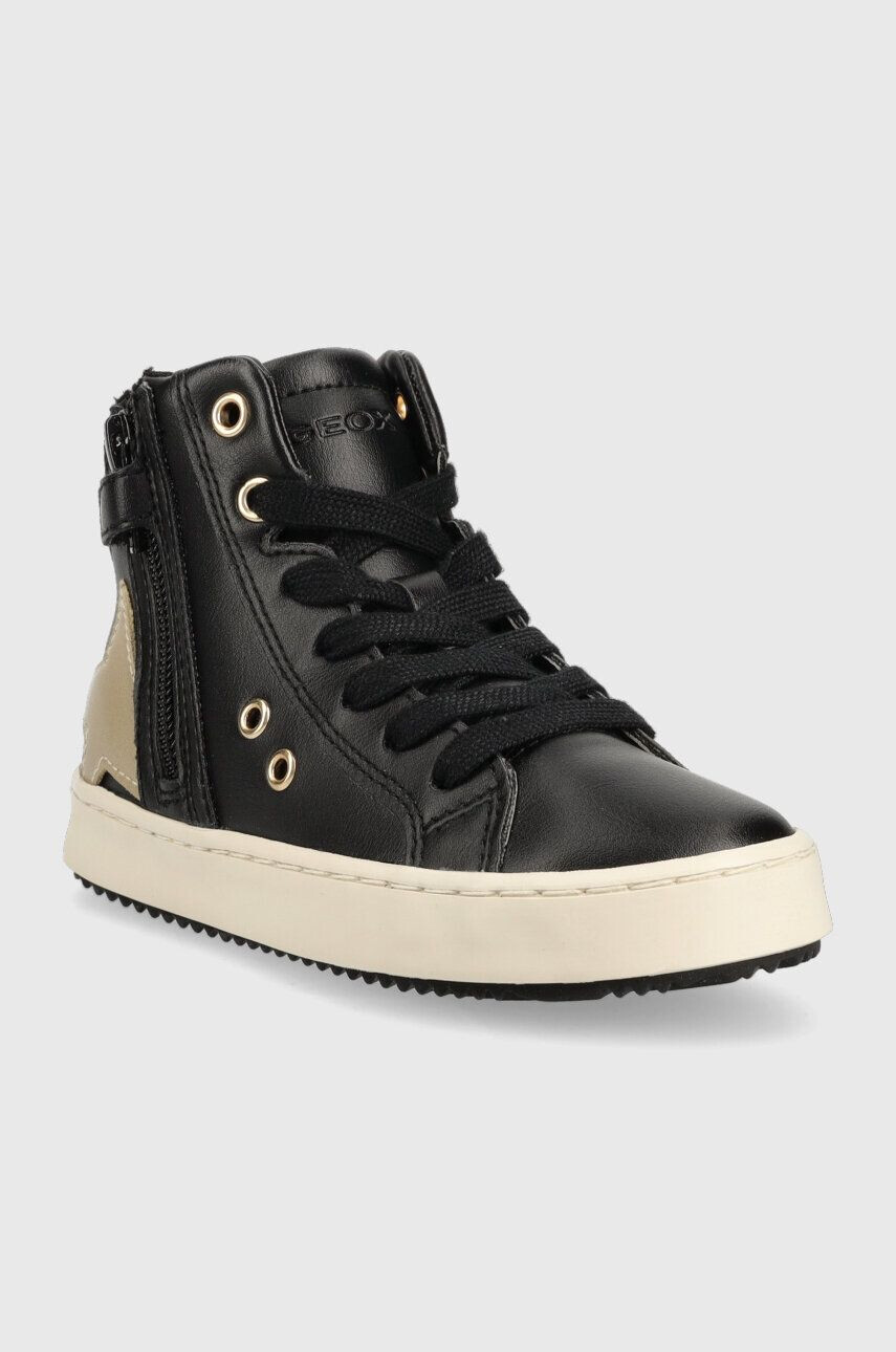 Geox sneakers pentru copii culoarea negru - Pled.ro