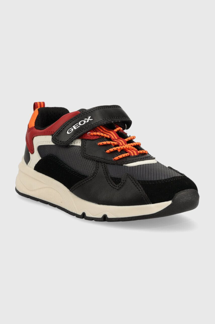 Geox sneakers pentru copii culoarea negru - Pled.ro