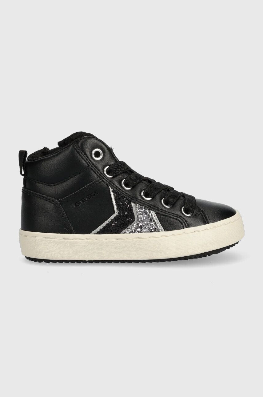 Geox sneakers pentru copii culoarea negru - Pled.ro