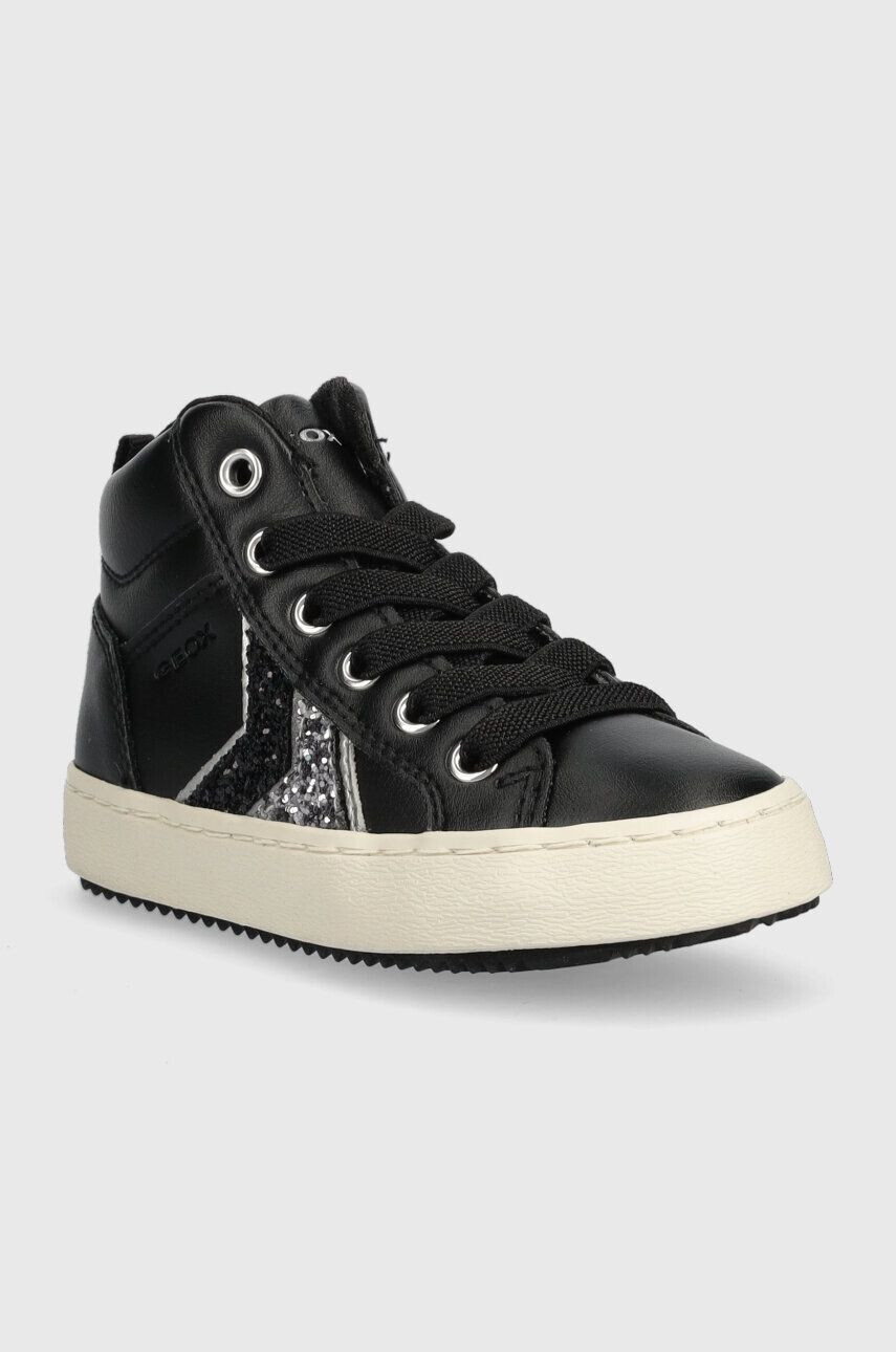 Geox sneakers pentru copii culoarea negru - Pled.ro