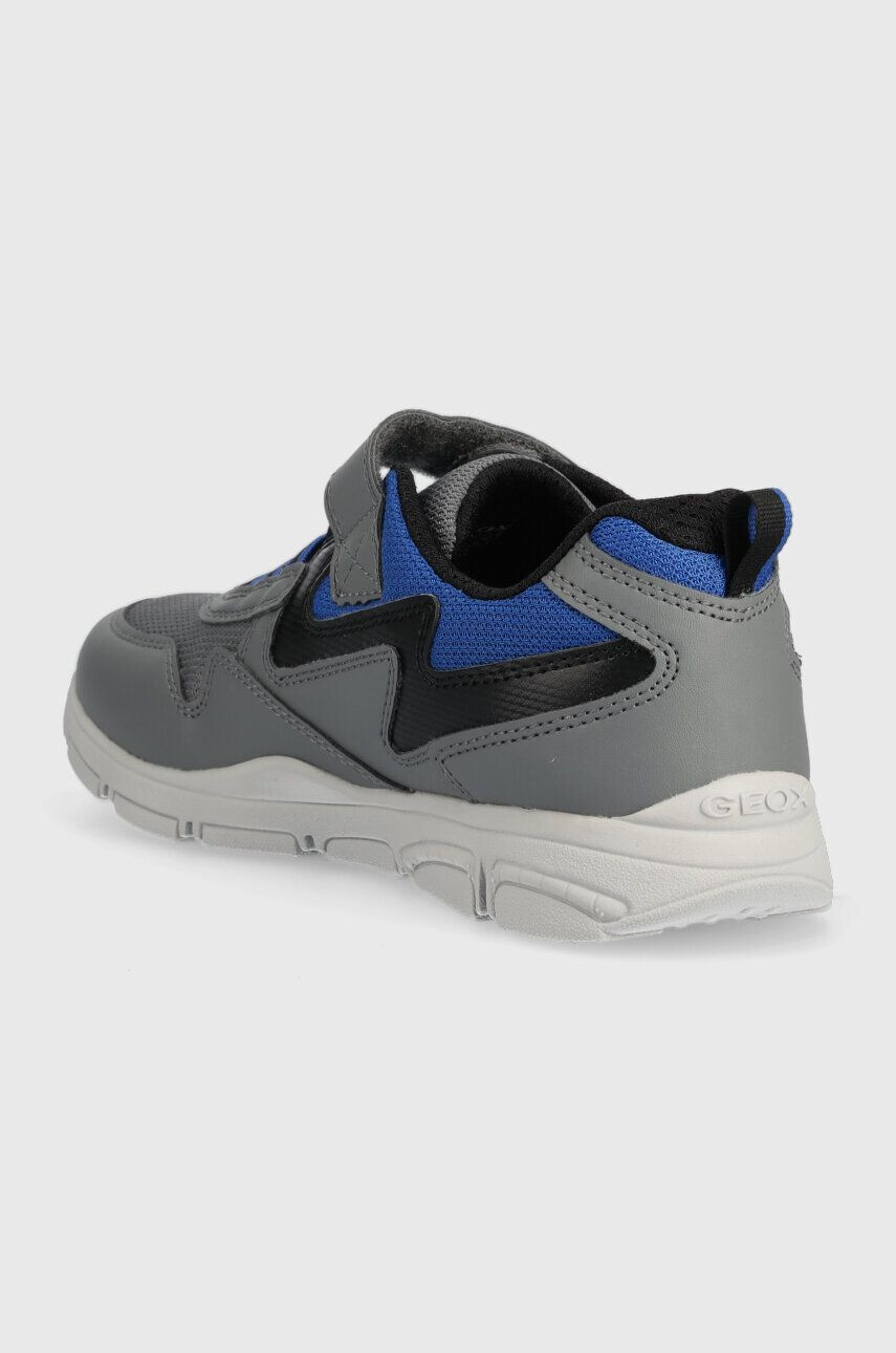 Geox sneakers pentru copii culoarea gri - Pled.ro