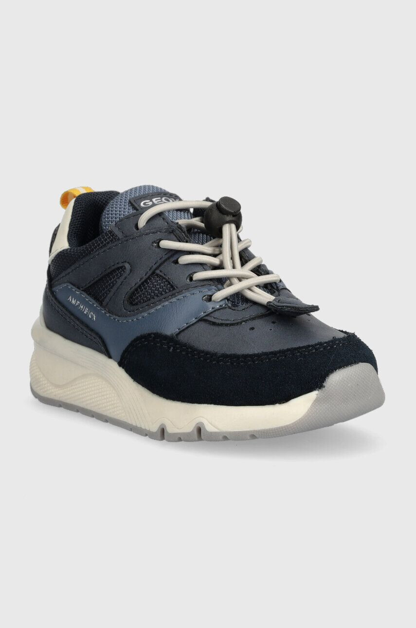 Geox sneakers pentru copii culoarea albastru marin - Pled.ro