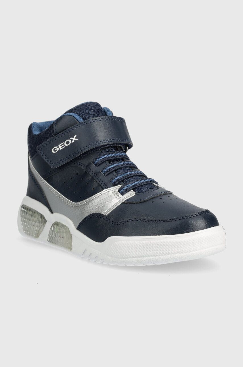 Geox sneakers pentru copii culoarea albastru marin - Pled.ro