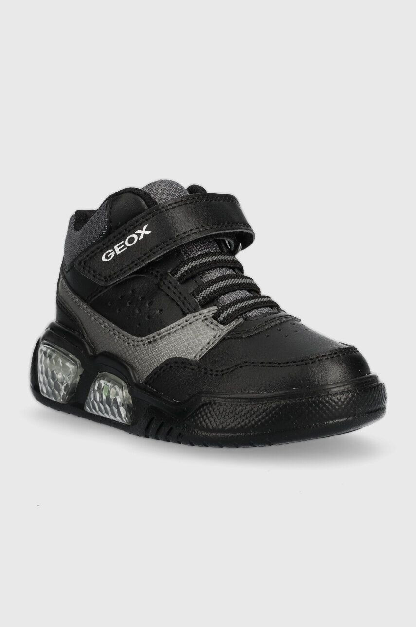 Geox sneakers pentru copii culoarea negru - Pled.ro