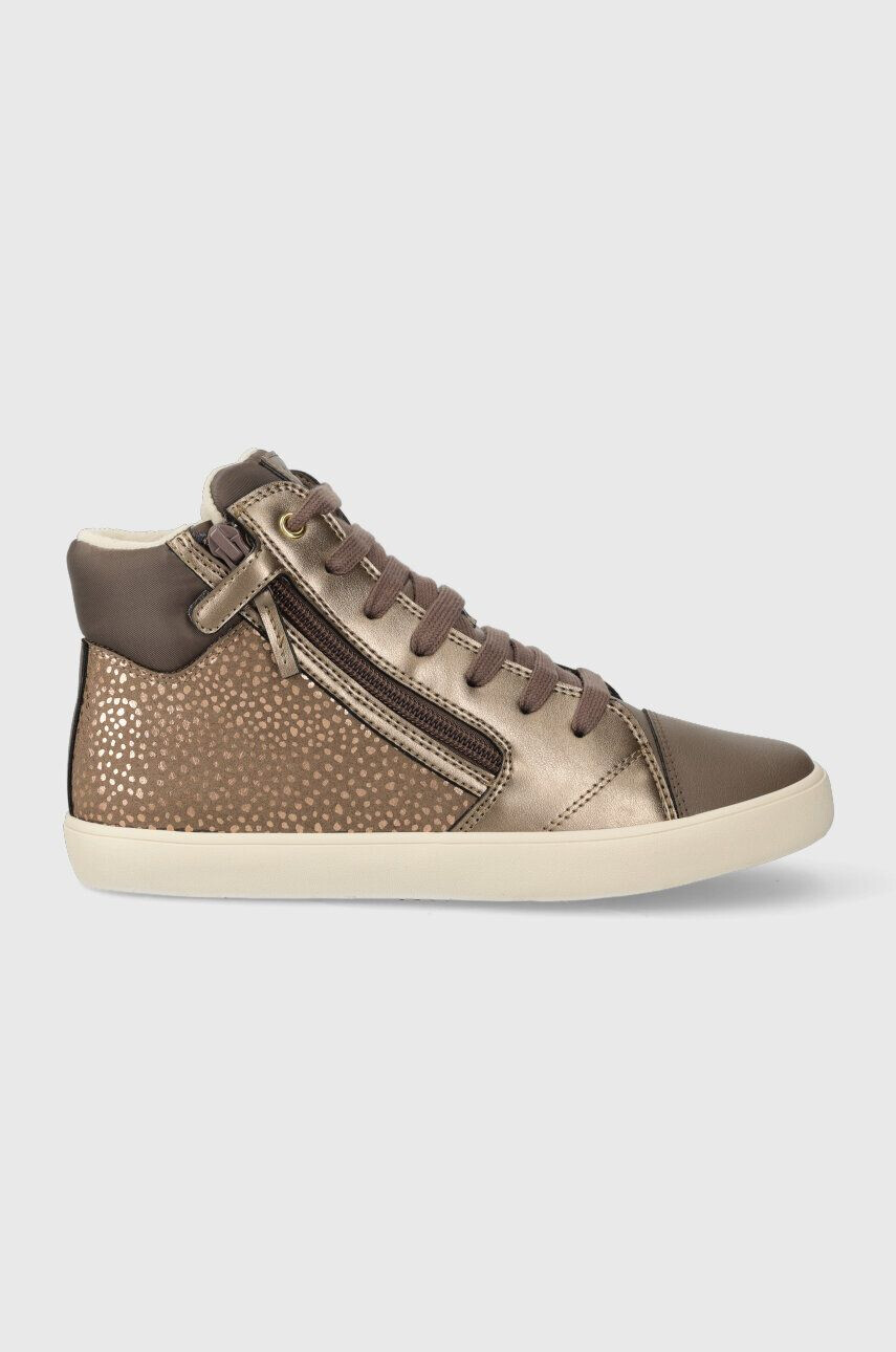 Geox sneakers pentru copii culoarea maro - Pled.ro