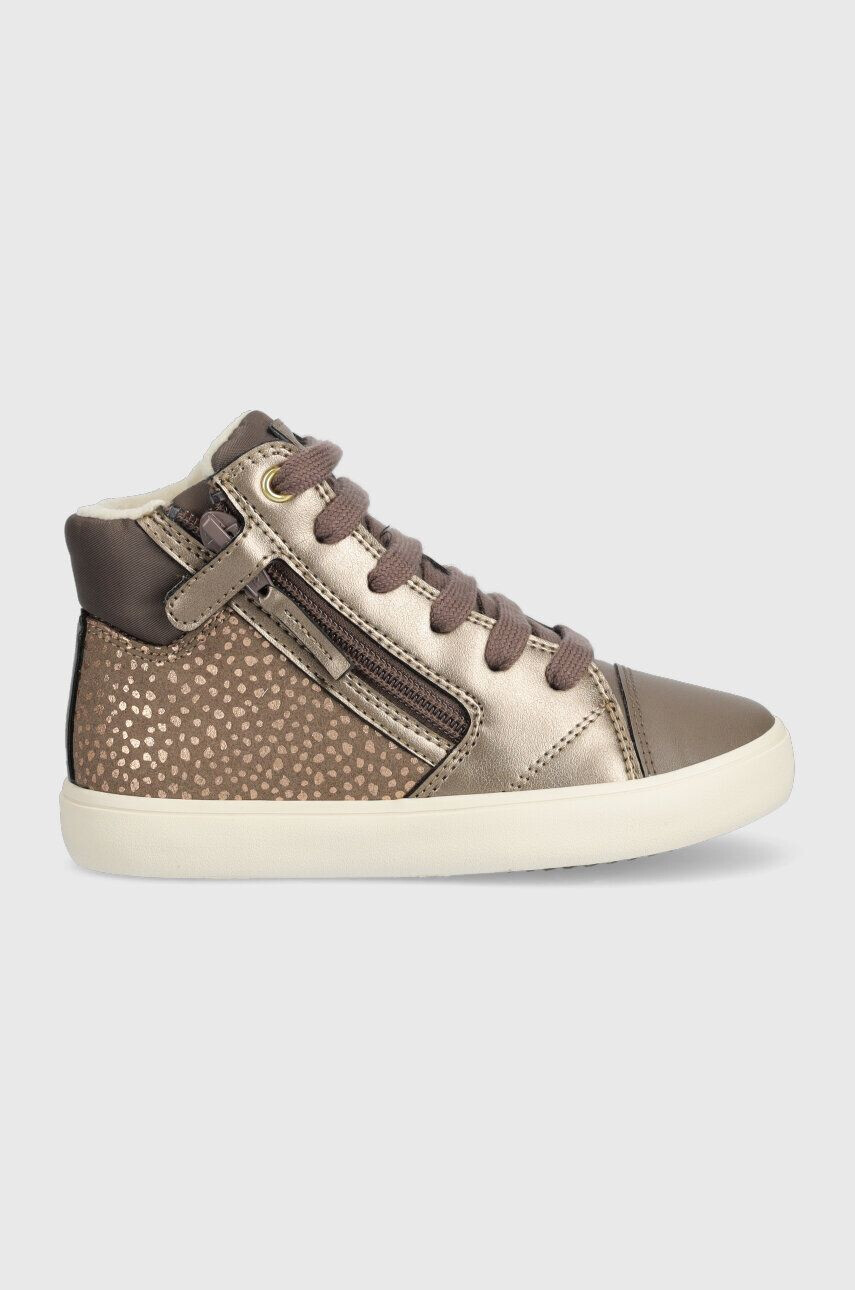 Geox sneakers pentru copii culoarea maro - Pled.ro