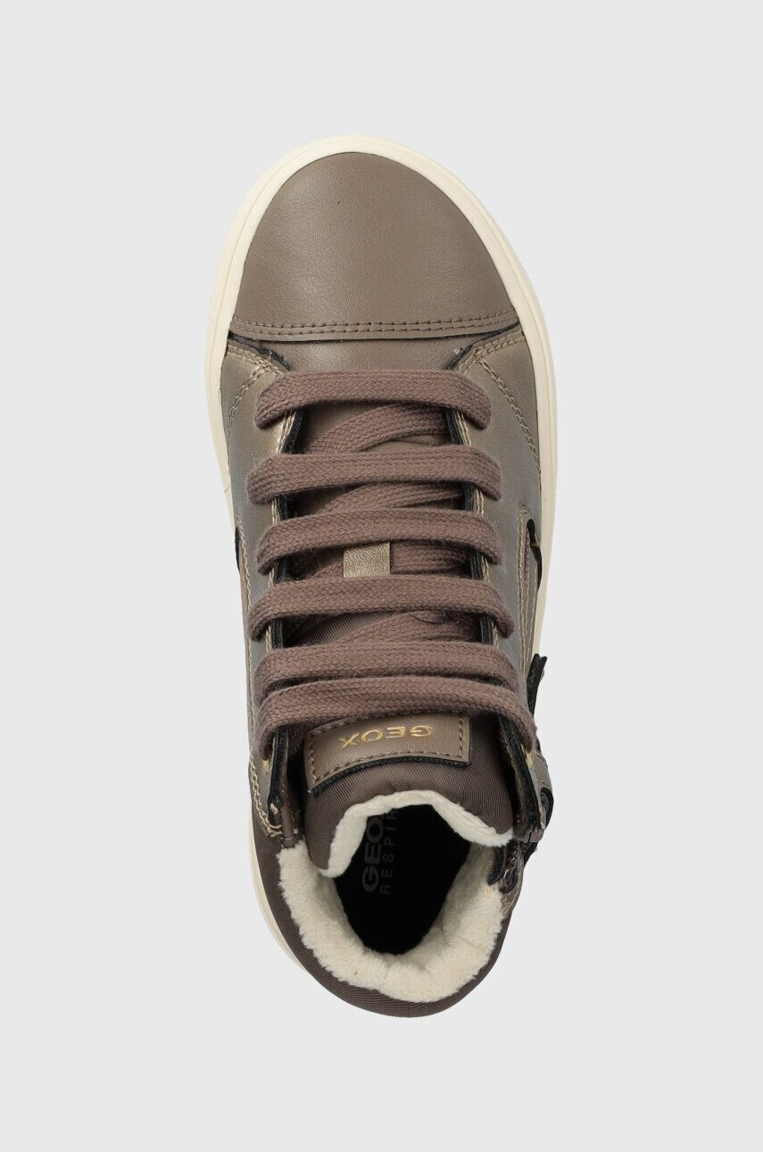 Geox sneakers pentru copii culoarea maro - Pled.ro