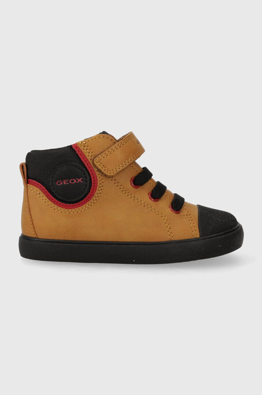 Geox sneakers pentru copii culoarea galben - Pled.ro