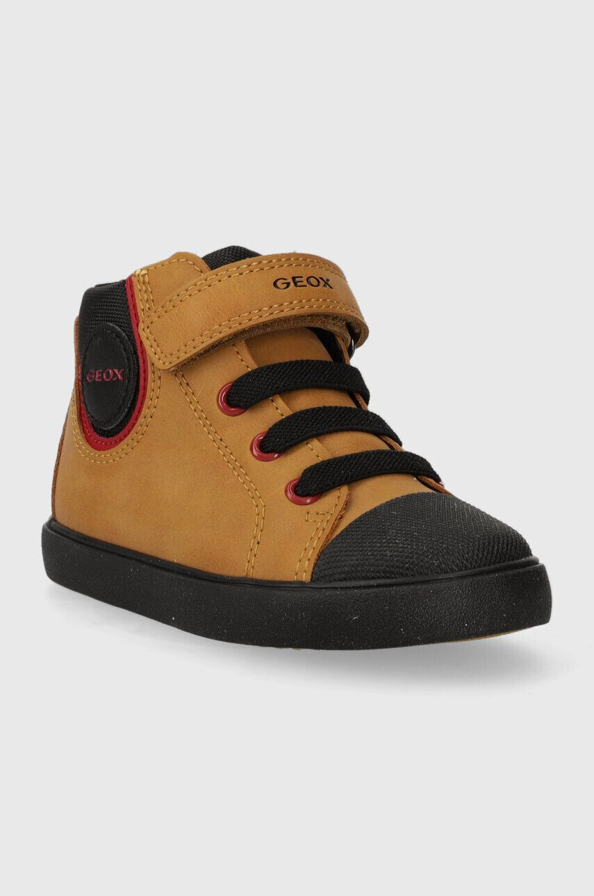 Geox sneakers pentru copii culoarea galben - Pled.ro