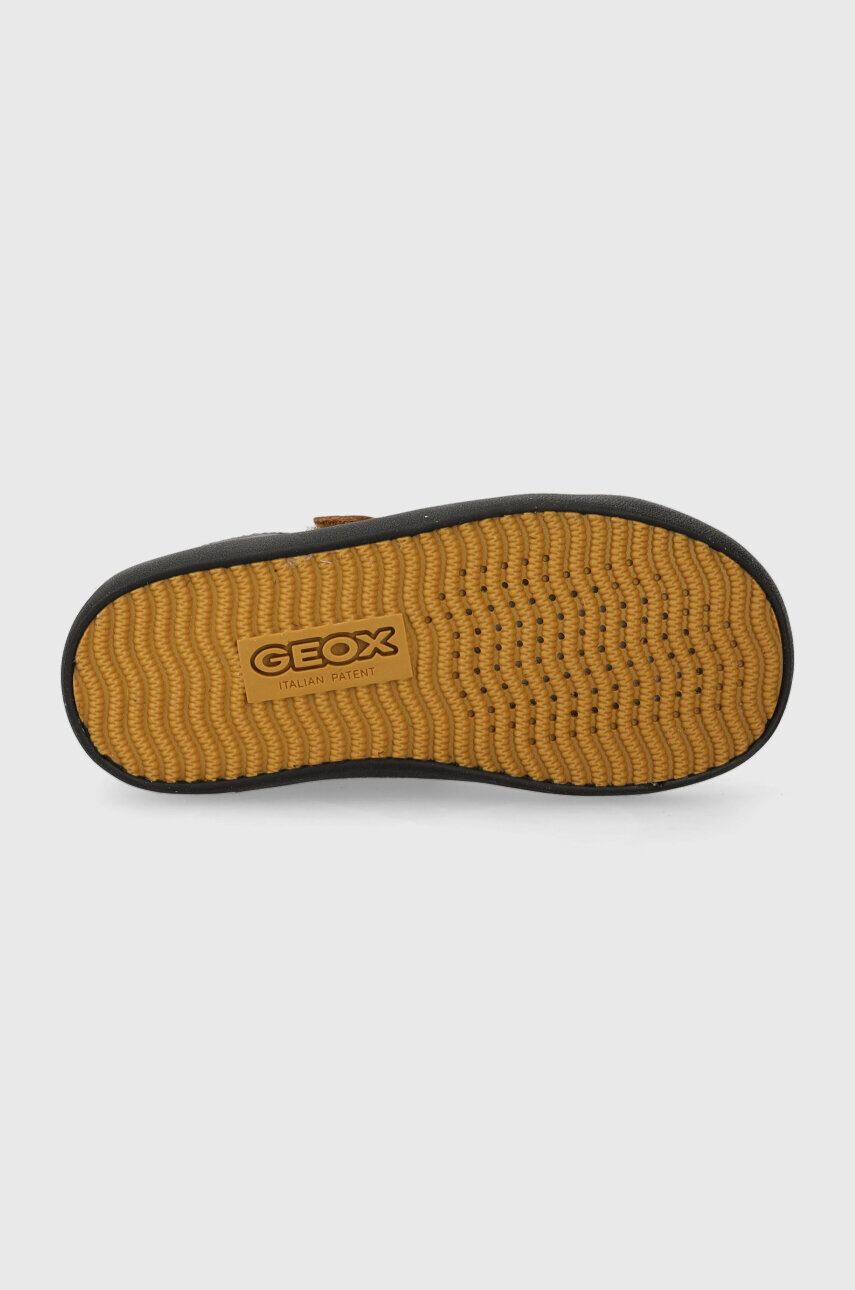 Geox sneakers pentru copii culoarea galben - Pled.ro