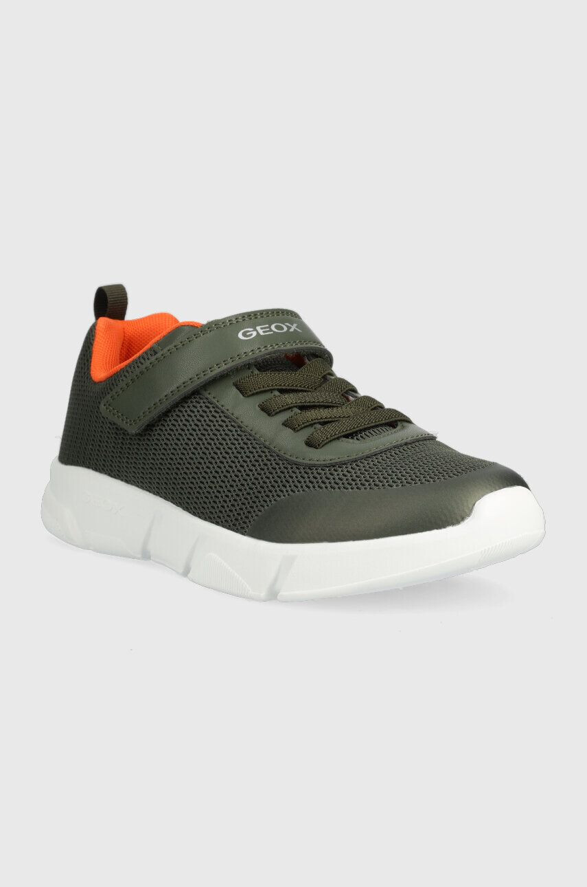 Geox sneakers pentru copii culoarea verde - Pled.ro