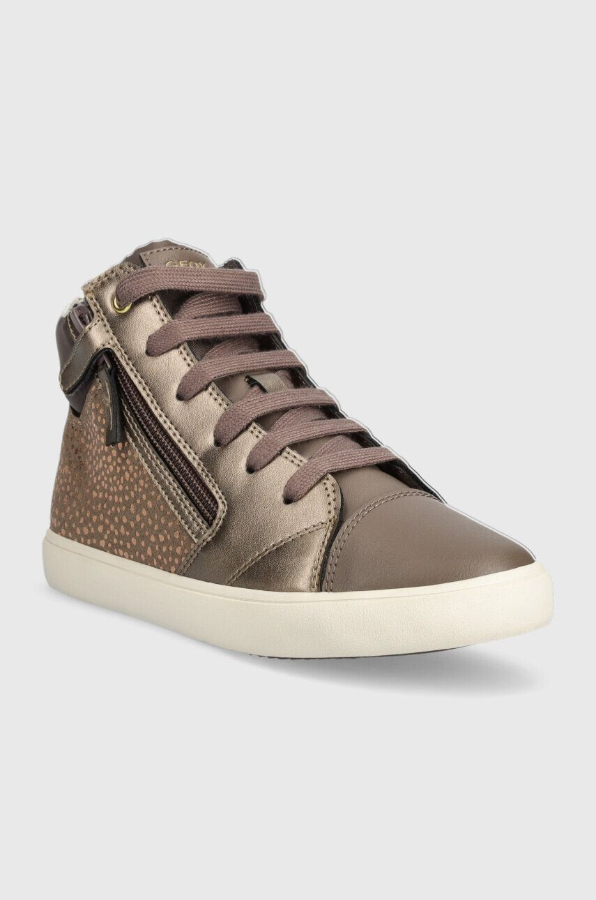 Geox sneakers pentru copii culoarea maro - Pled.ro