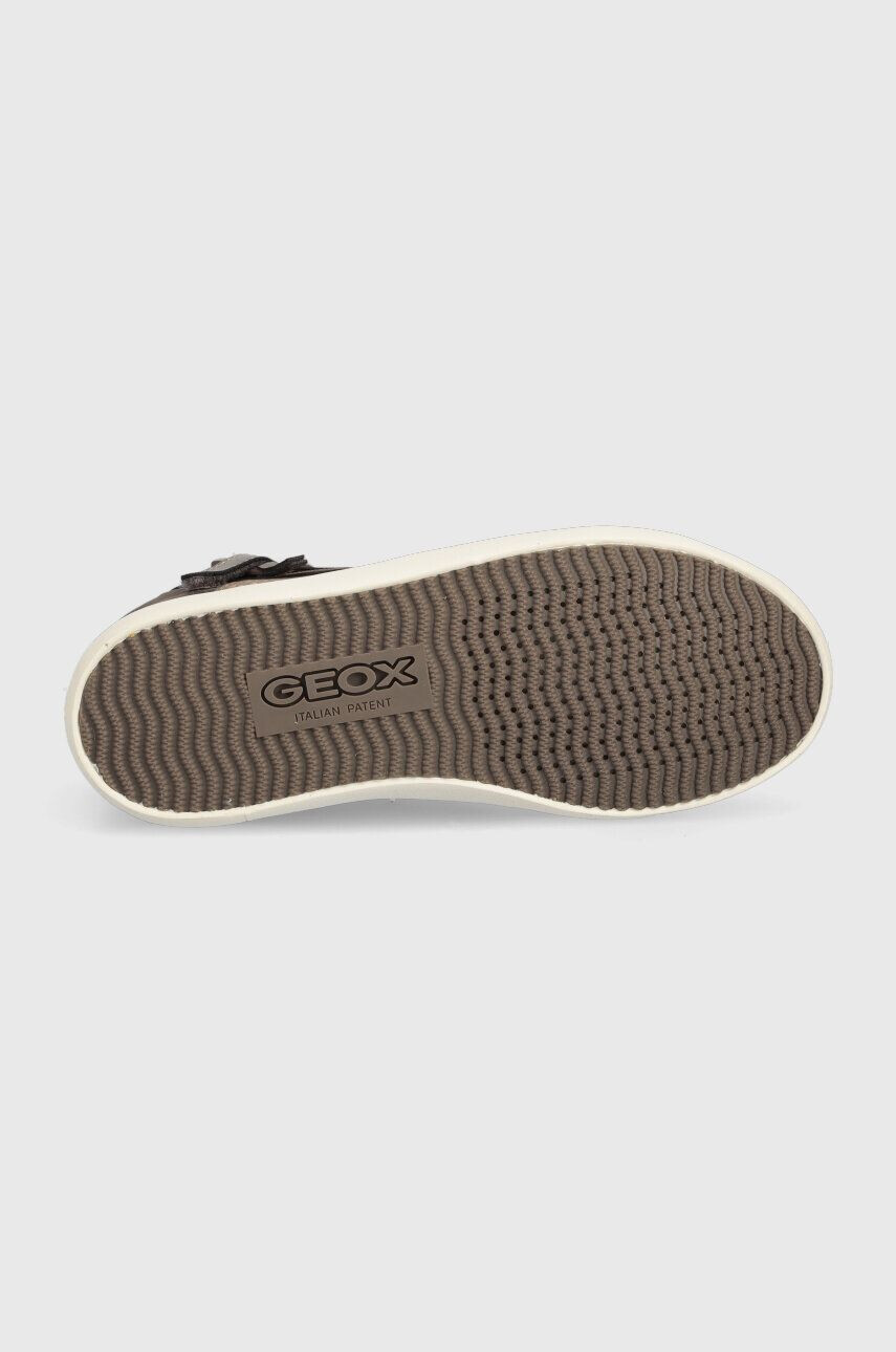 Geox sneakers pentru copii culoarea maro - Pled.ro