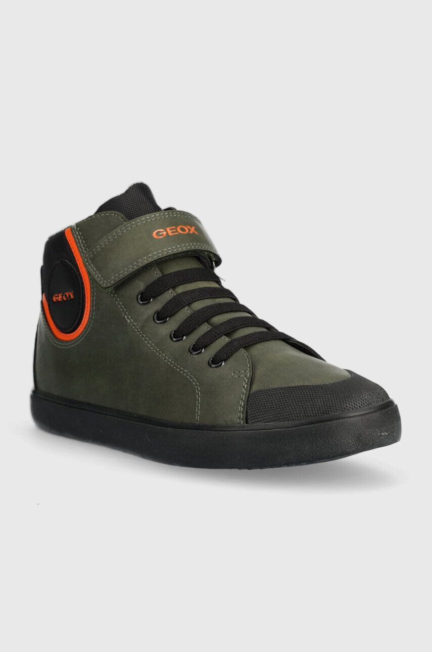 Geox sneakers pentru copii culoarea verde - Pled.ro